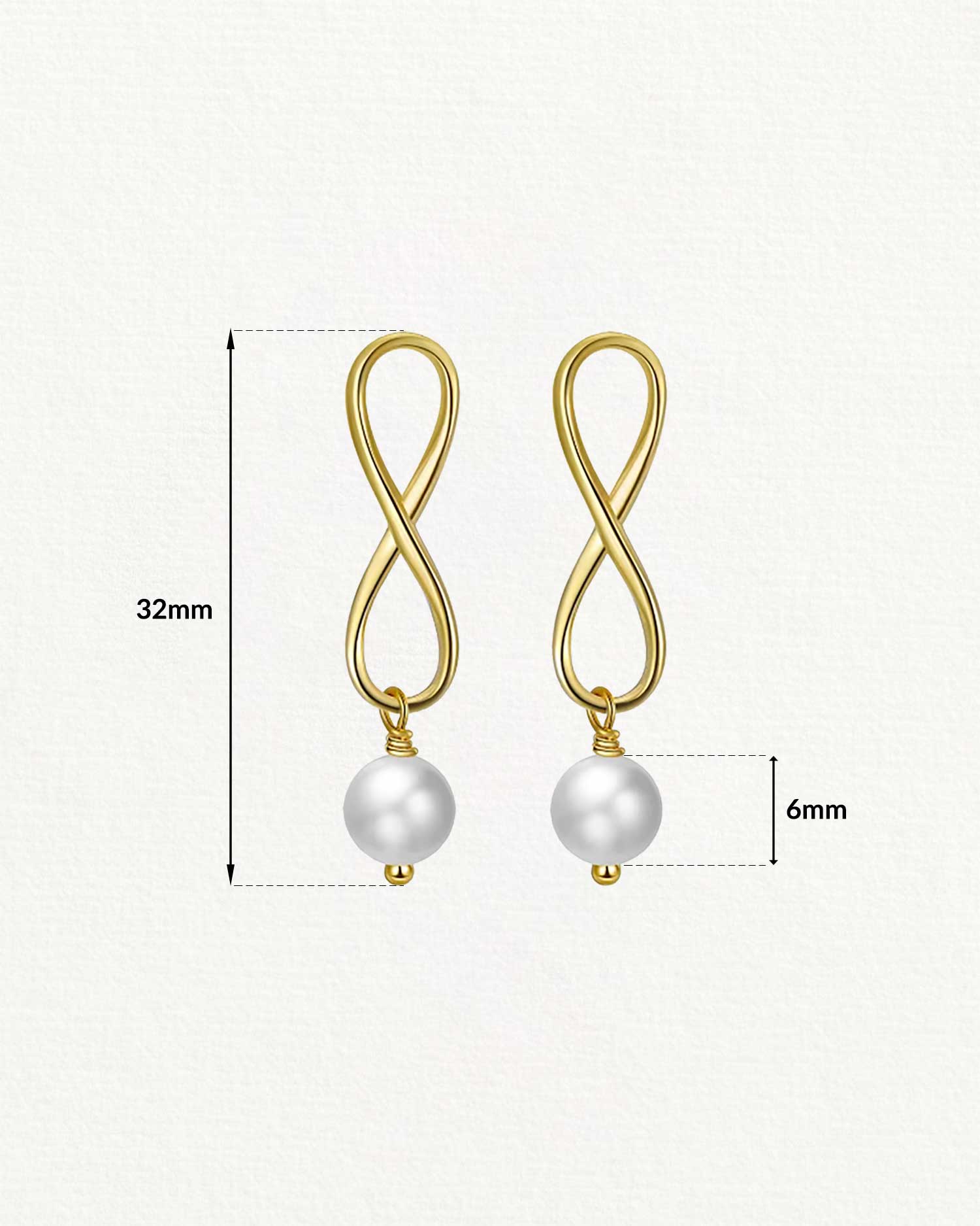 Evia – Freshwater Pearl Drop Earrings 3