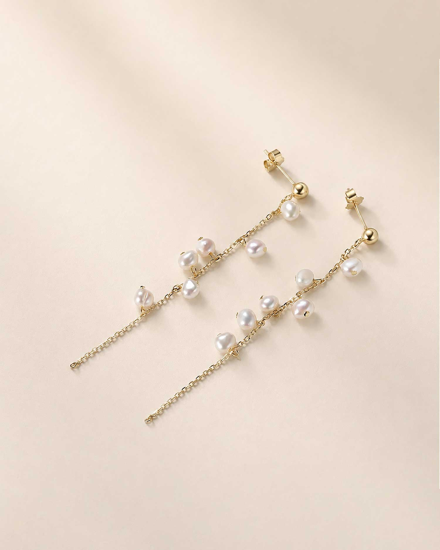 Elin – Freshwater Pearl Drop Earrings 3
