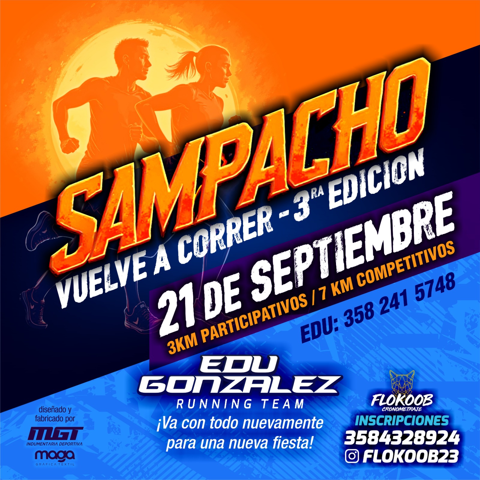 SAMPACHO VUELVE A CORRER