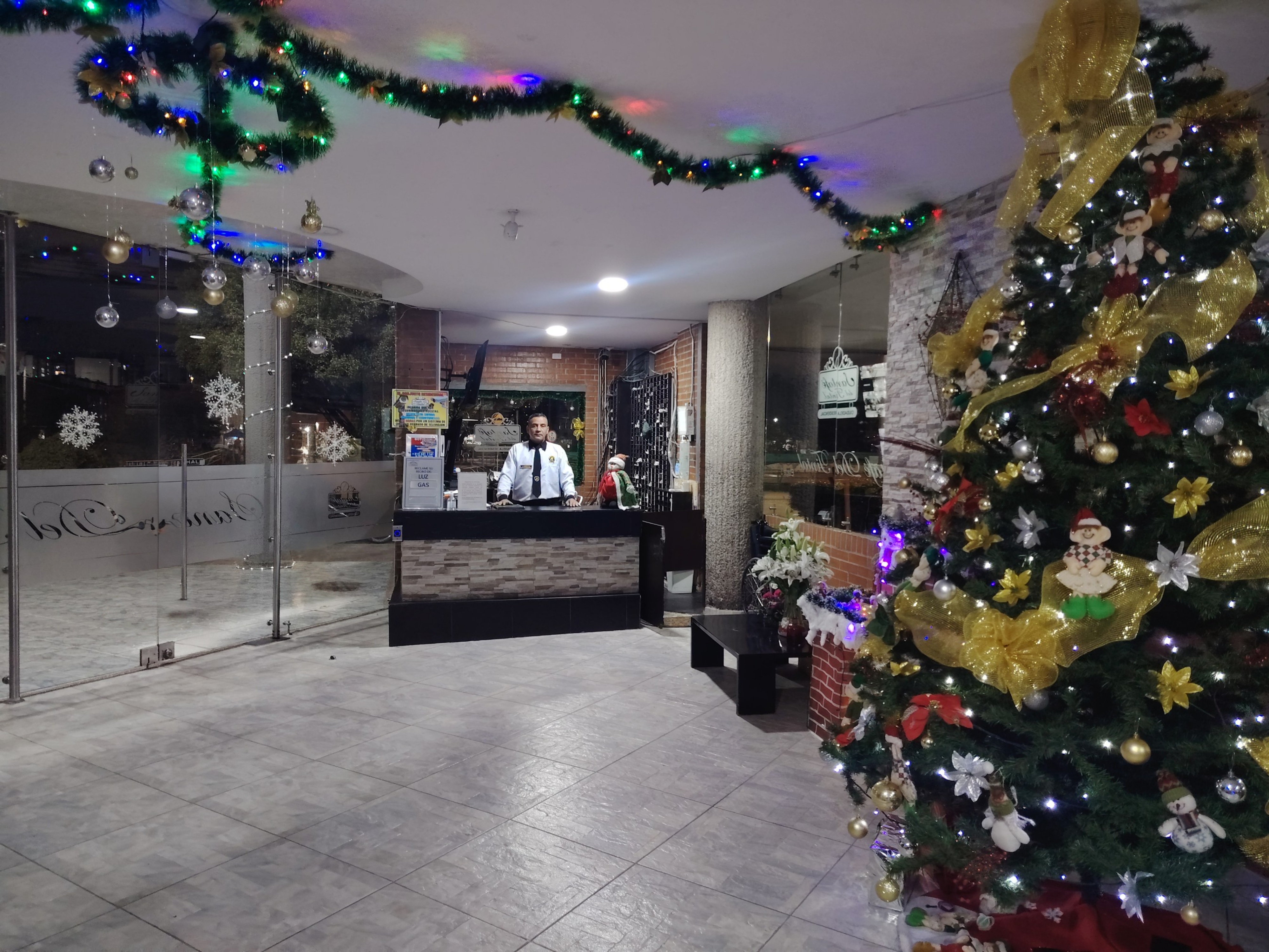 Vista del parque y zonas verdes del conjunto.