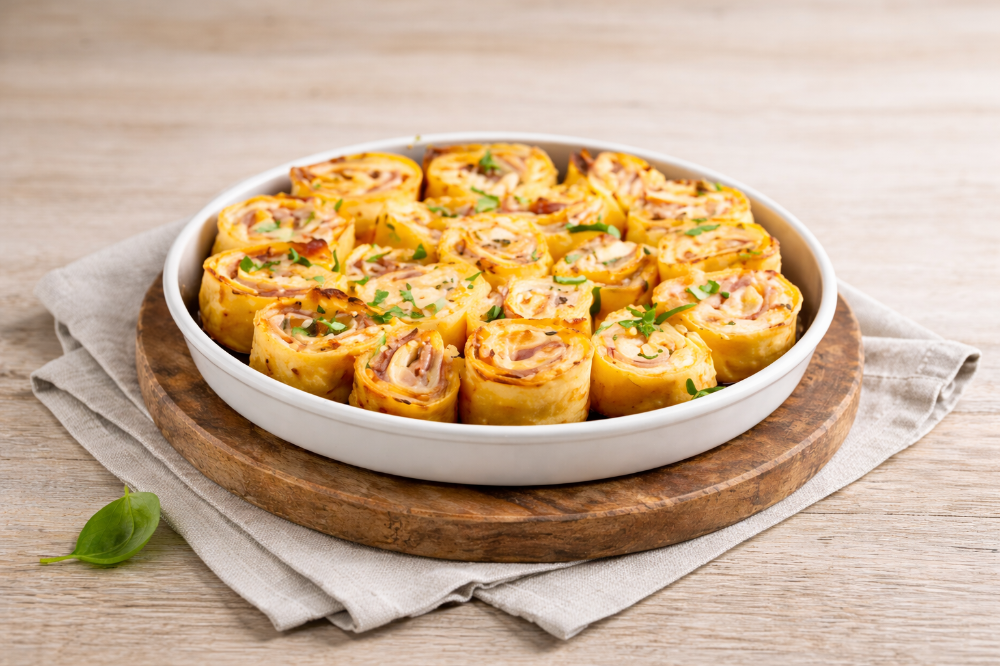 Crêpes Salame e Ricotta