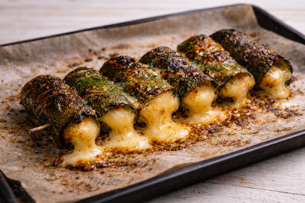 Caciocavallo in foglia