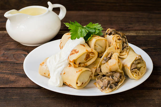 Crepes Salame e Ricotta