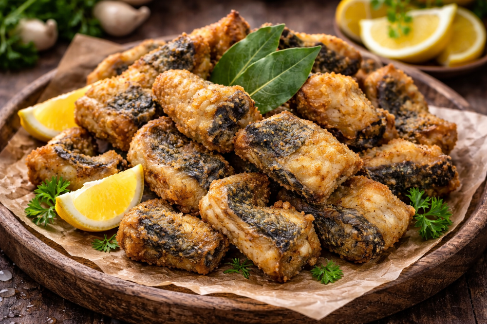 Capitone Fritto alla Napoletana