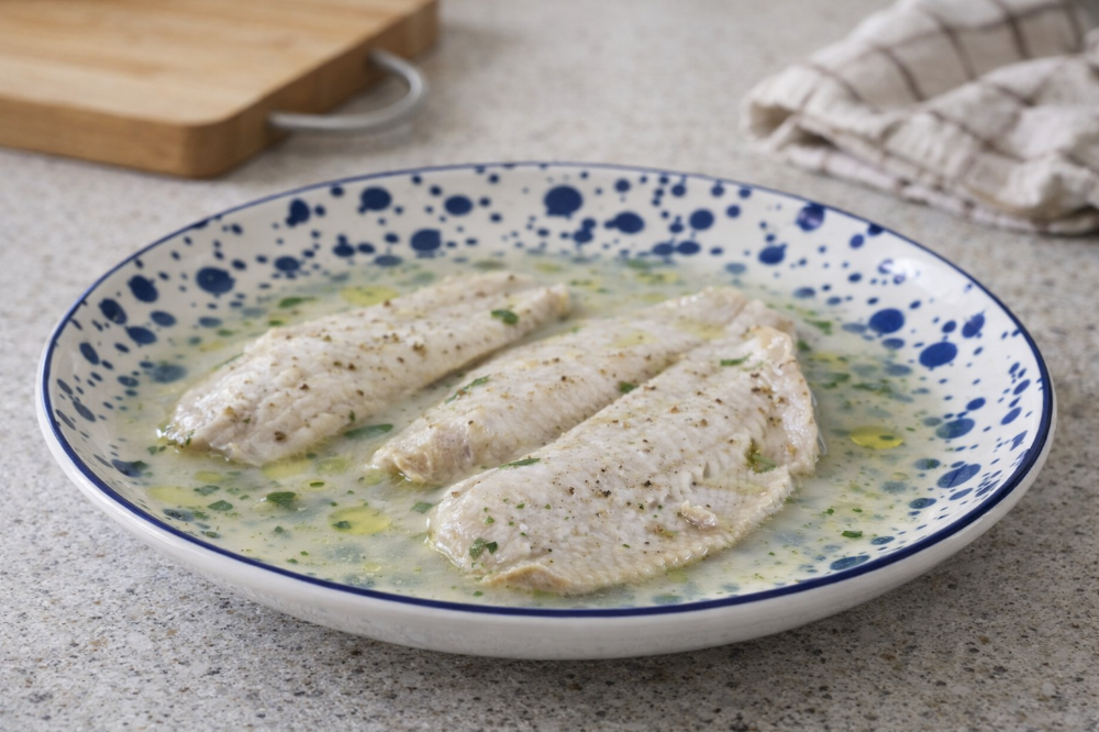 Filetto di platessa al limone