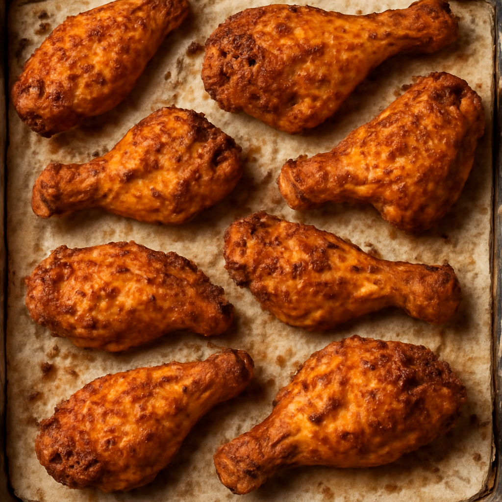 Ali di pollo croccanti al forno