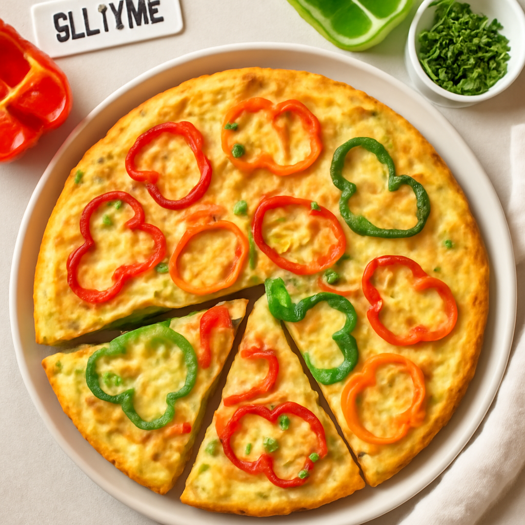 Frittata ai peperoni senza glutine