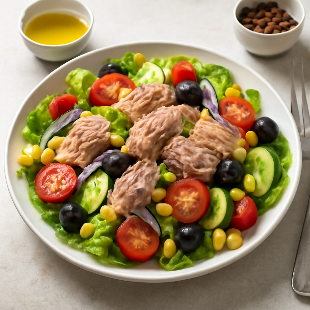 Foto di Insalata di tonno in scatola