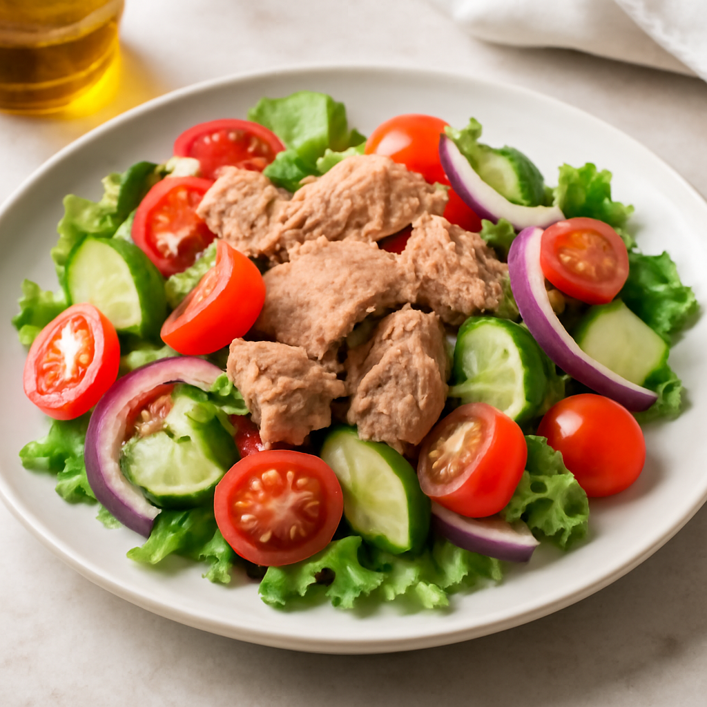 Foto di Insalata di tonno semplice