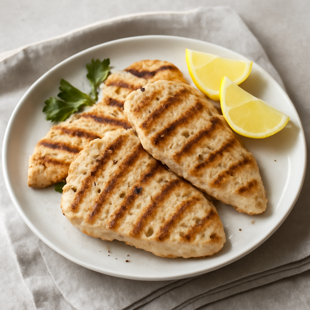 Fettine di petto di pollo alla piastra