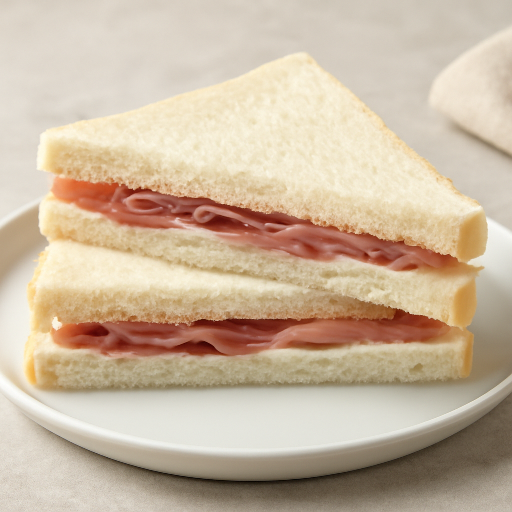 Tramezzino prosciutto crudo e maionese