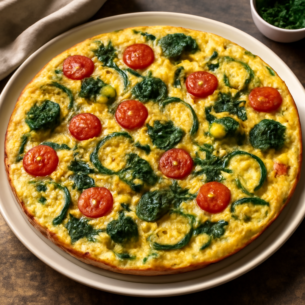 Foto di Frittata di verdure e pomodorini