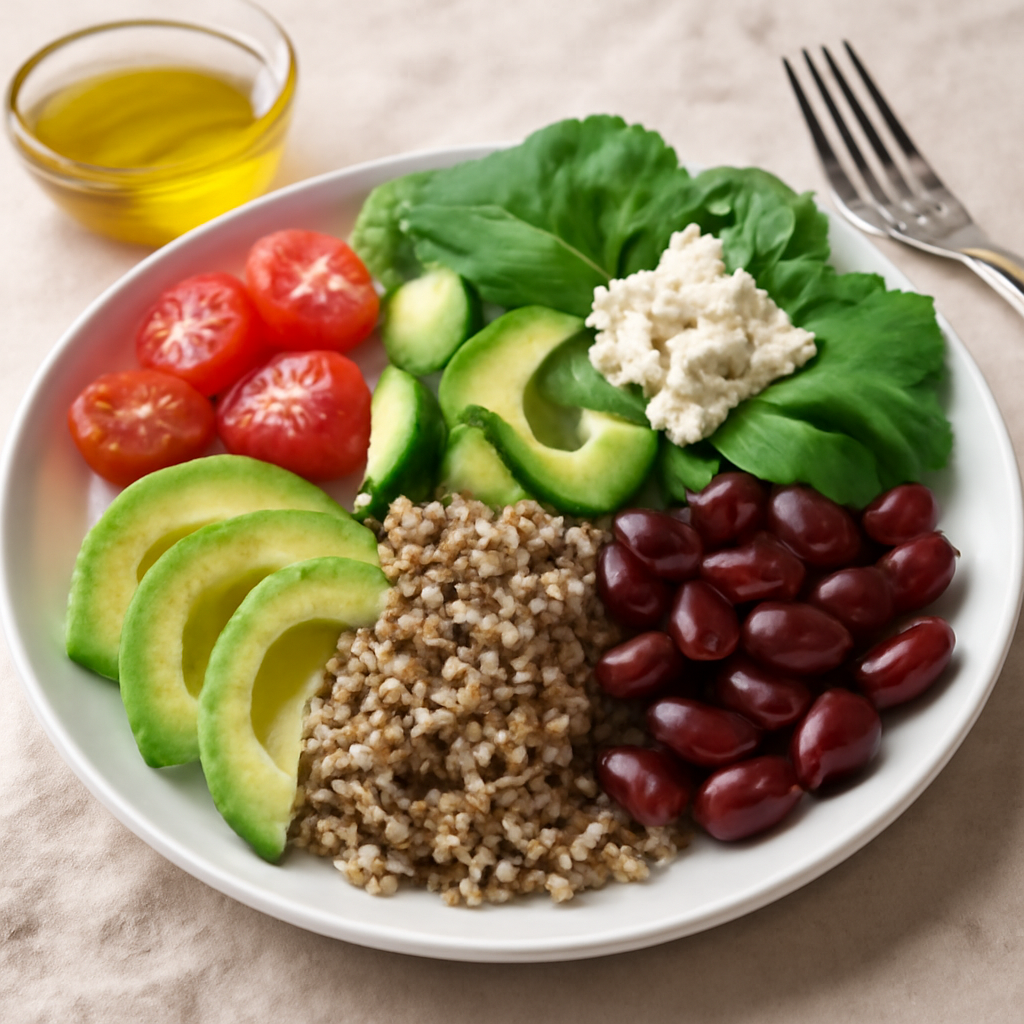 Foto di Insalata mediterranea antiossidante