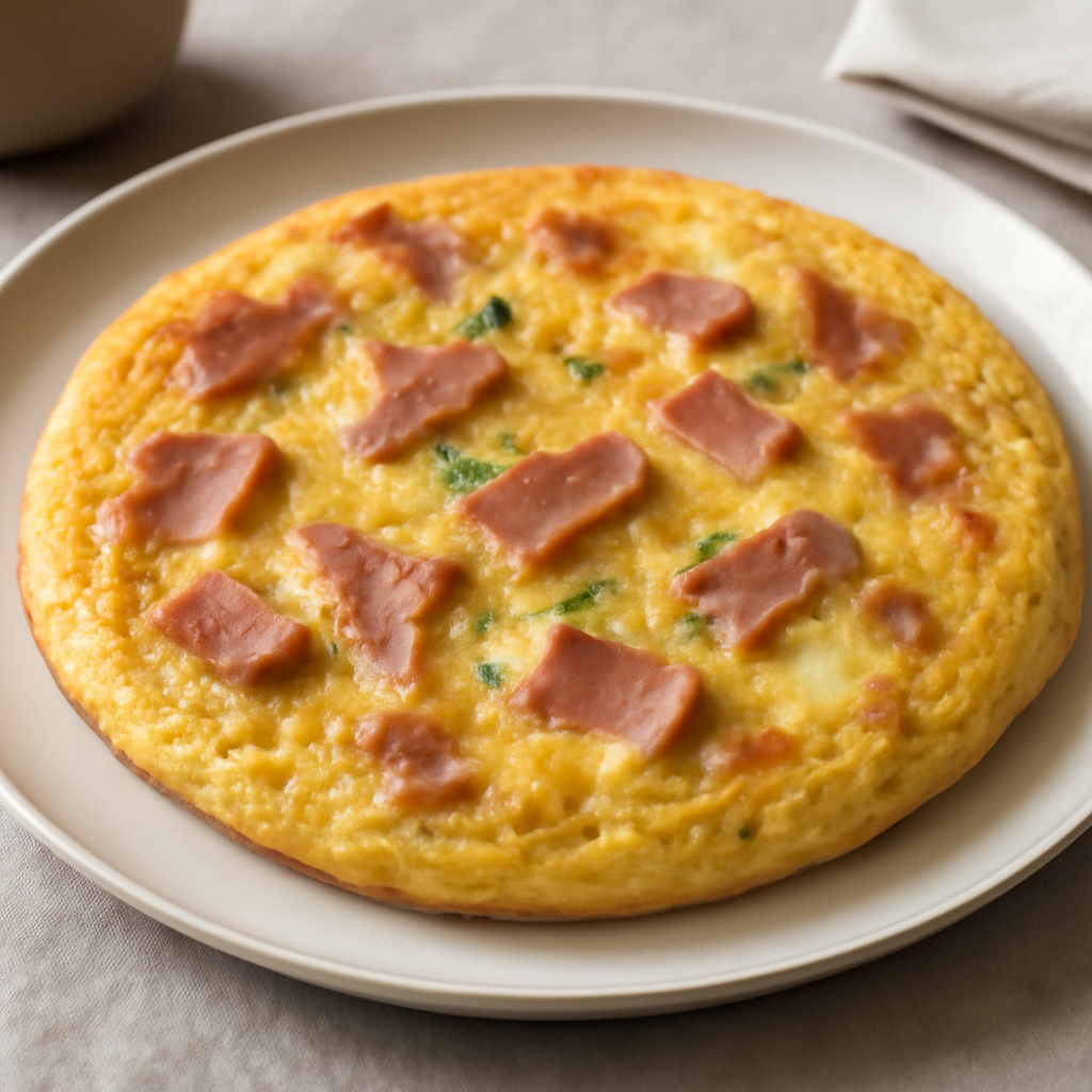 Foto di Frittata al prosciutto e formaggio