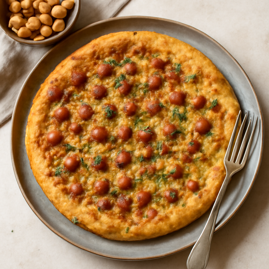 Frittata di ceci speziata