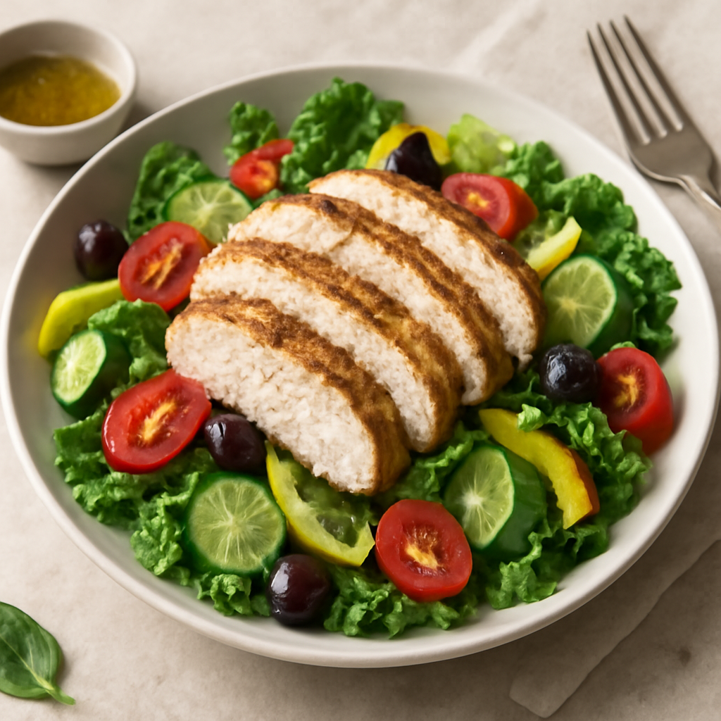 Foto di Insalata di pollo facile