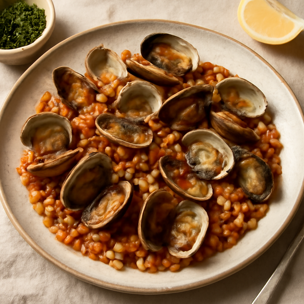 Fregola sarda con vongole