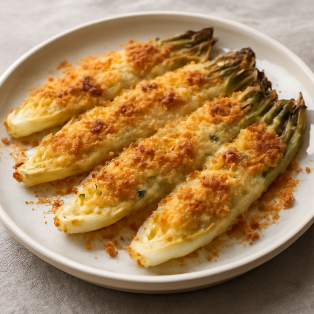 Indivia gratinata al forno