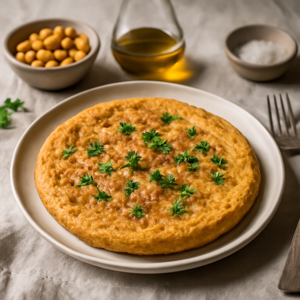 Frittata di ceci semplice