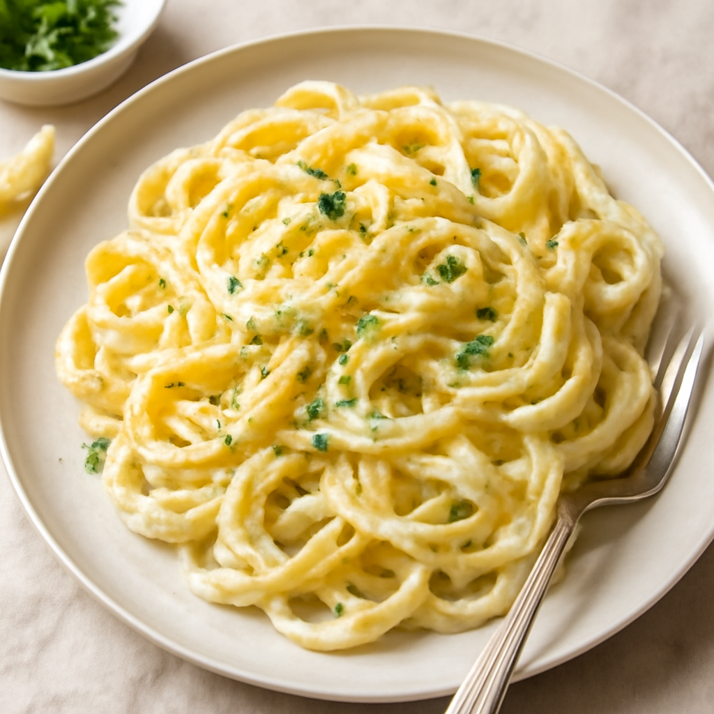 Pasta cremosa ricotta e limone