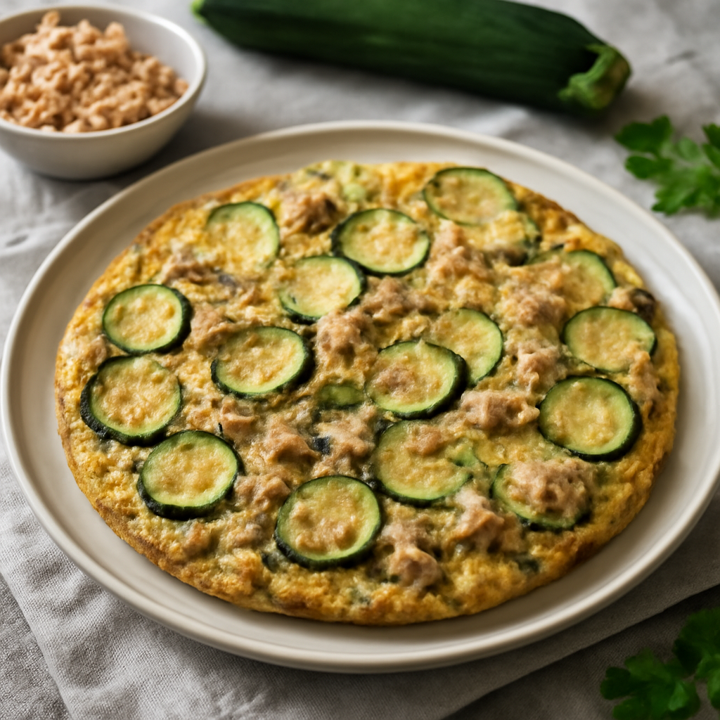 Frittata di zucchine e tonno