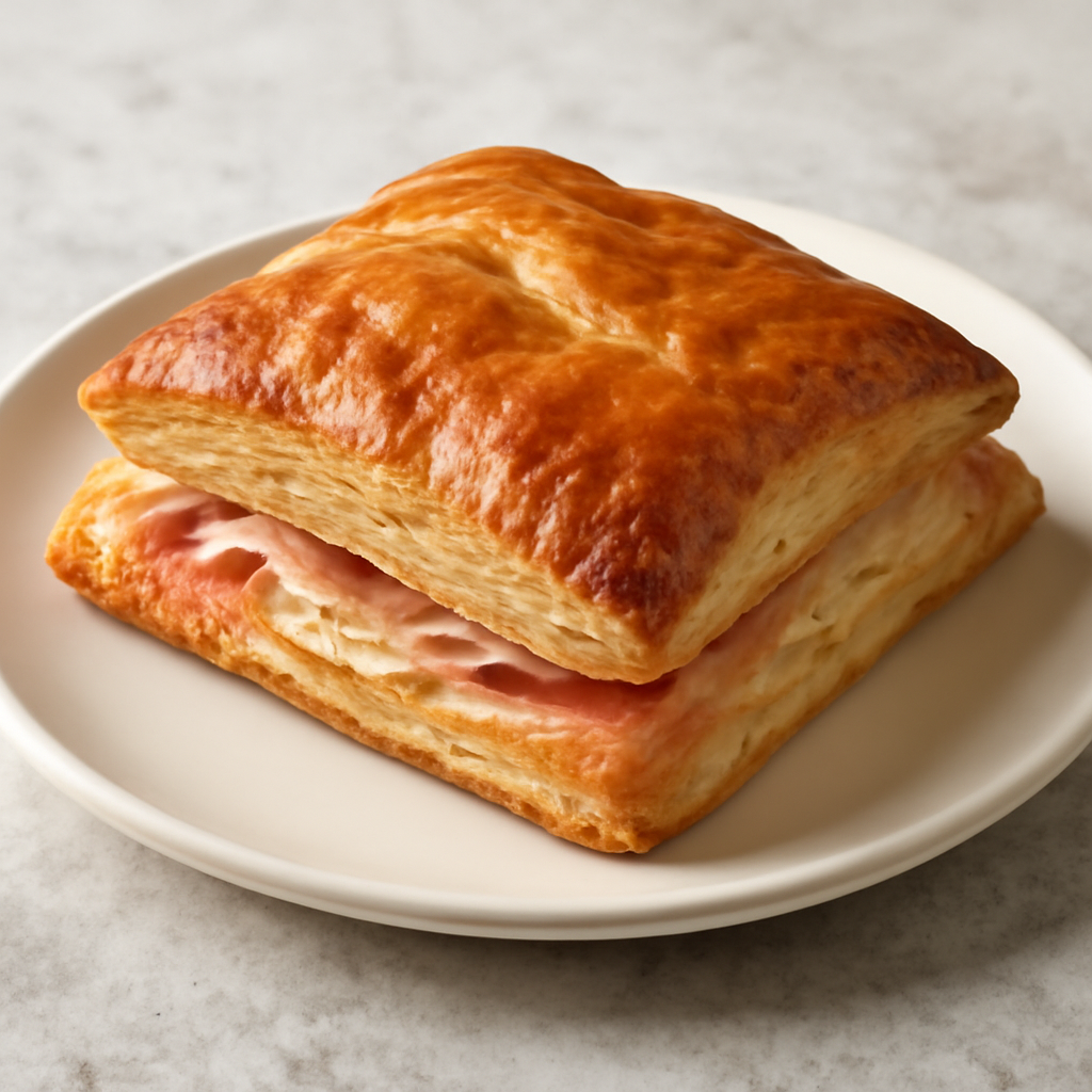 Sfogliata prosciutto e formaggio