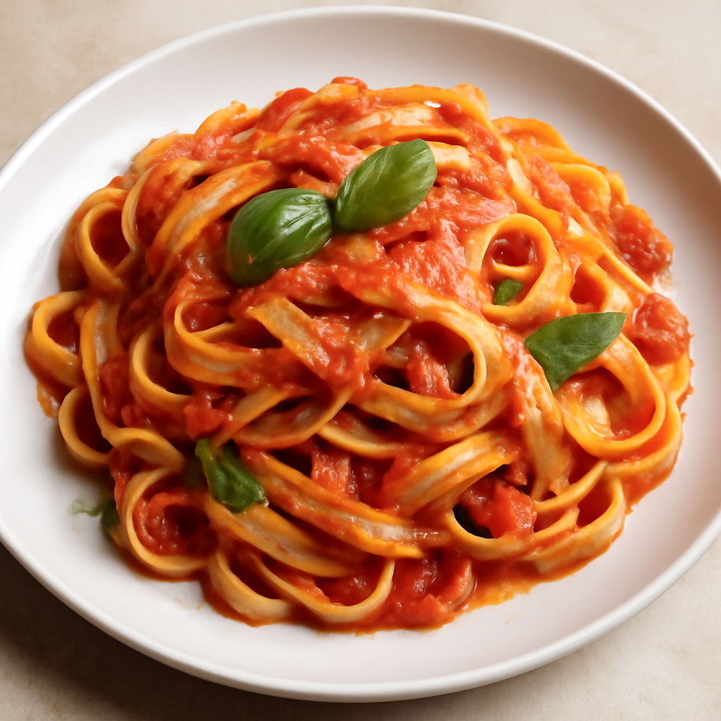 Fettuccine al pomodoro