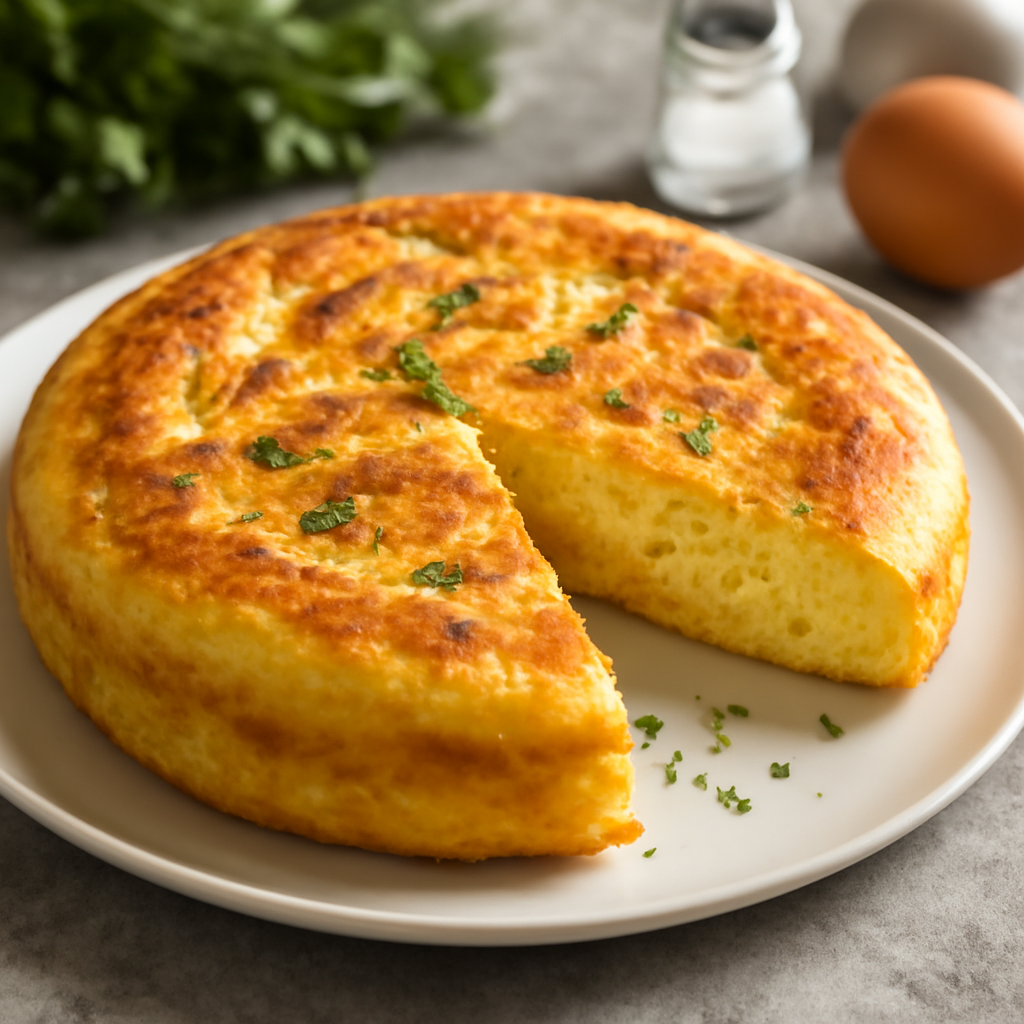 Frittata soffice di uova