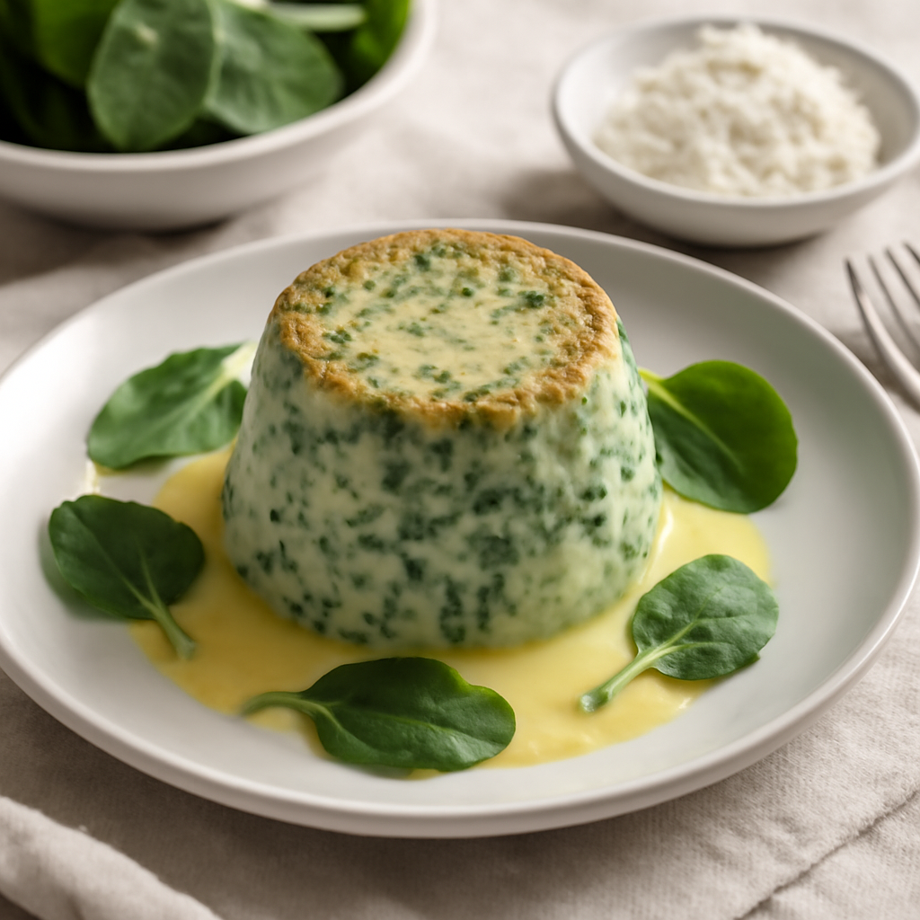 Sformatino di ricotta e spinaci