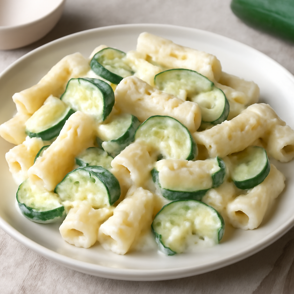 Pasta cremosa con zucchine e Philadelphia