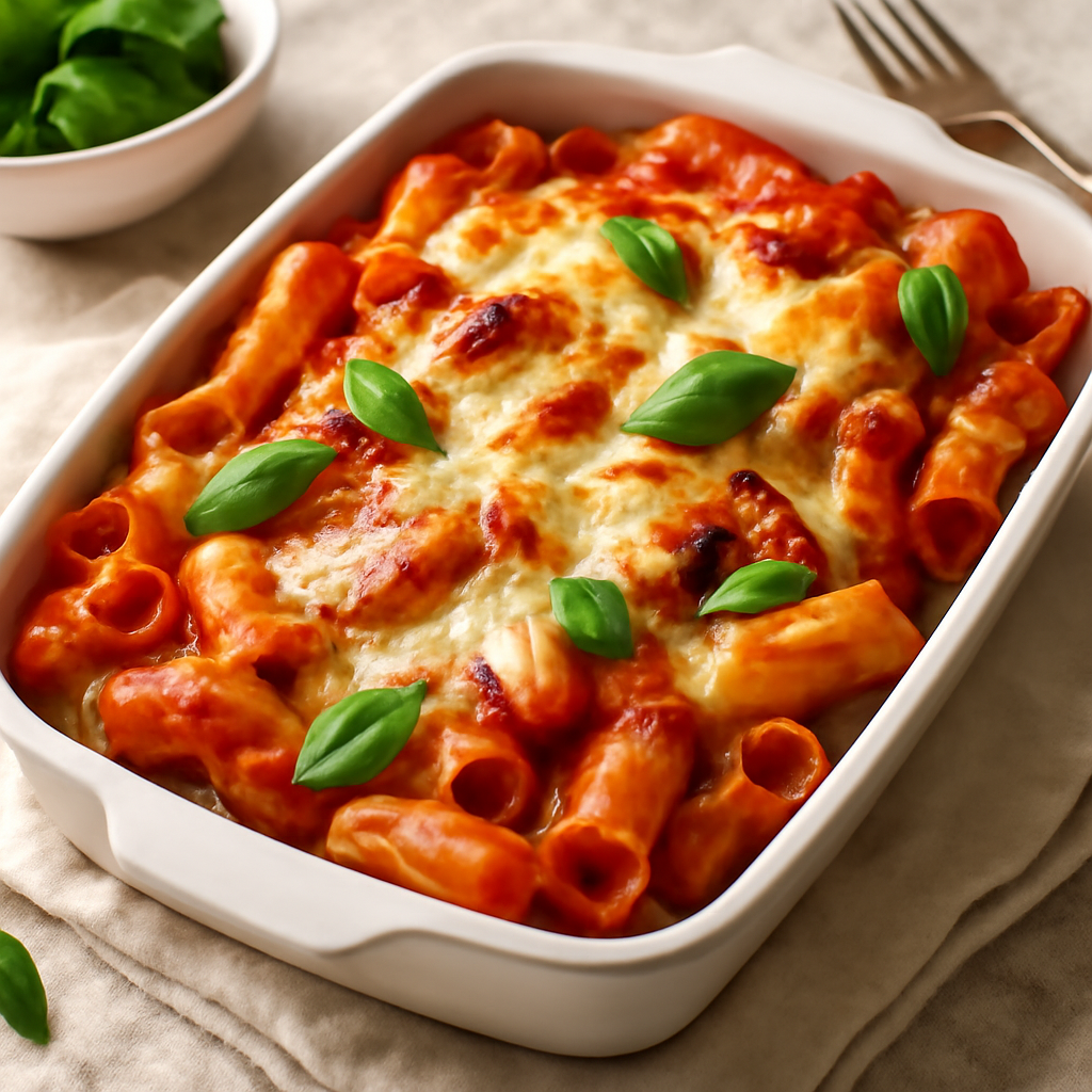 Pasta al Forno con Pomodoro e Formaggio