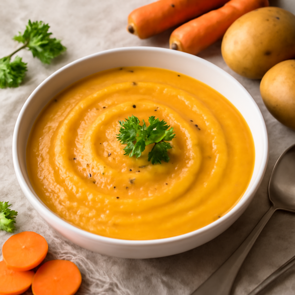 Vellutata di carote e patate