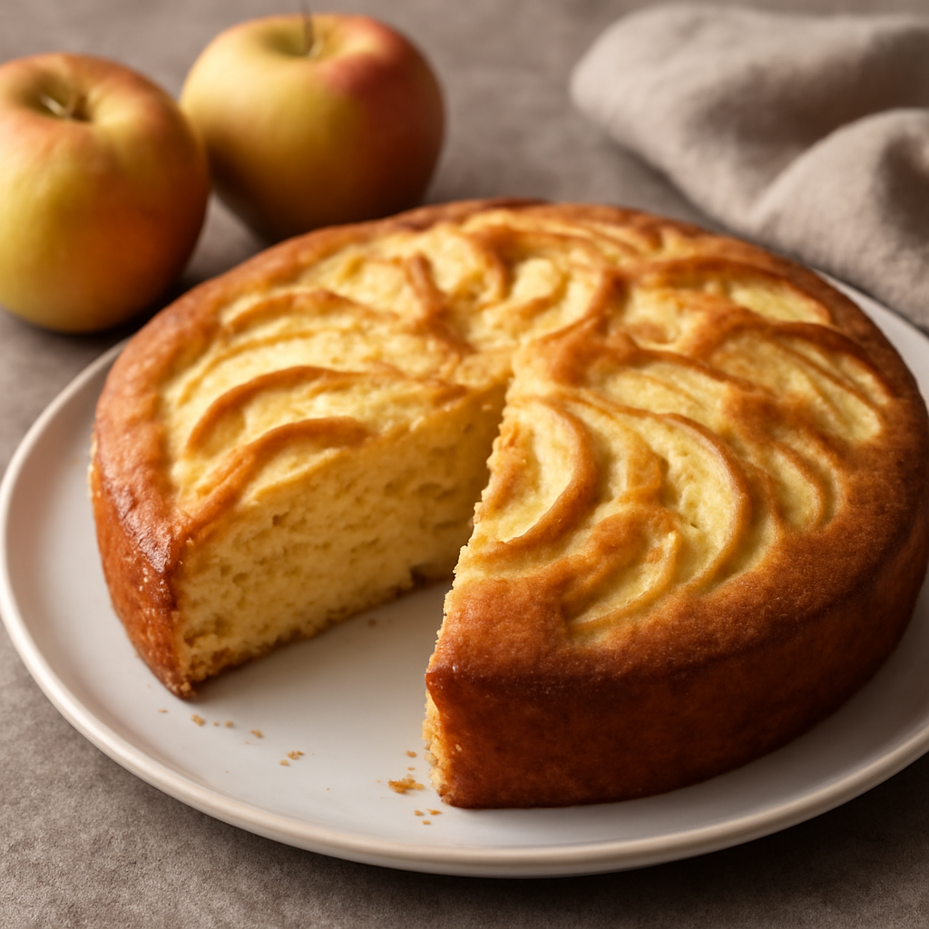 Torta di mele soffice