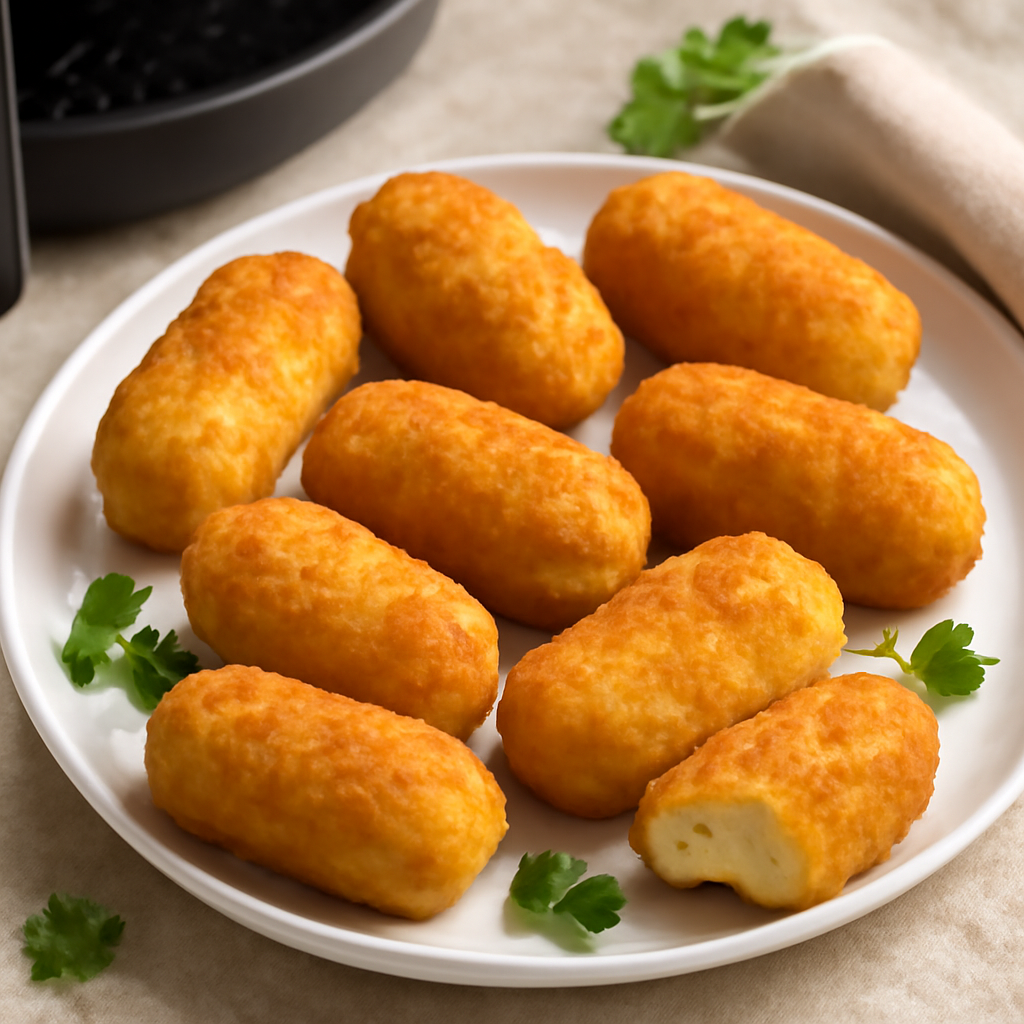 Crocchette di patate con friggitrice ad aria