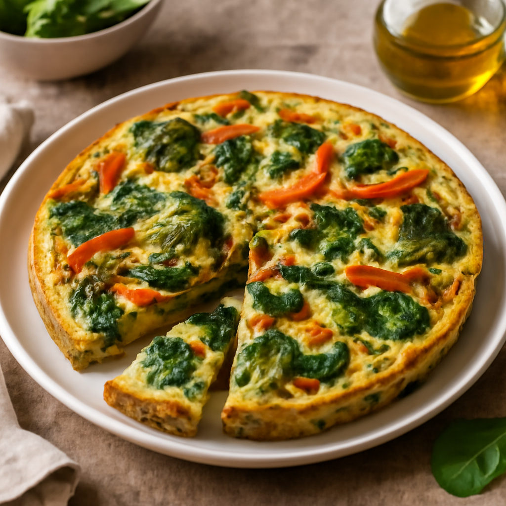 Frittata di verdure miste al forno
