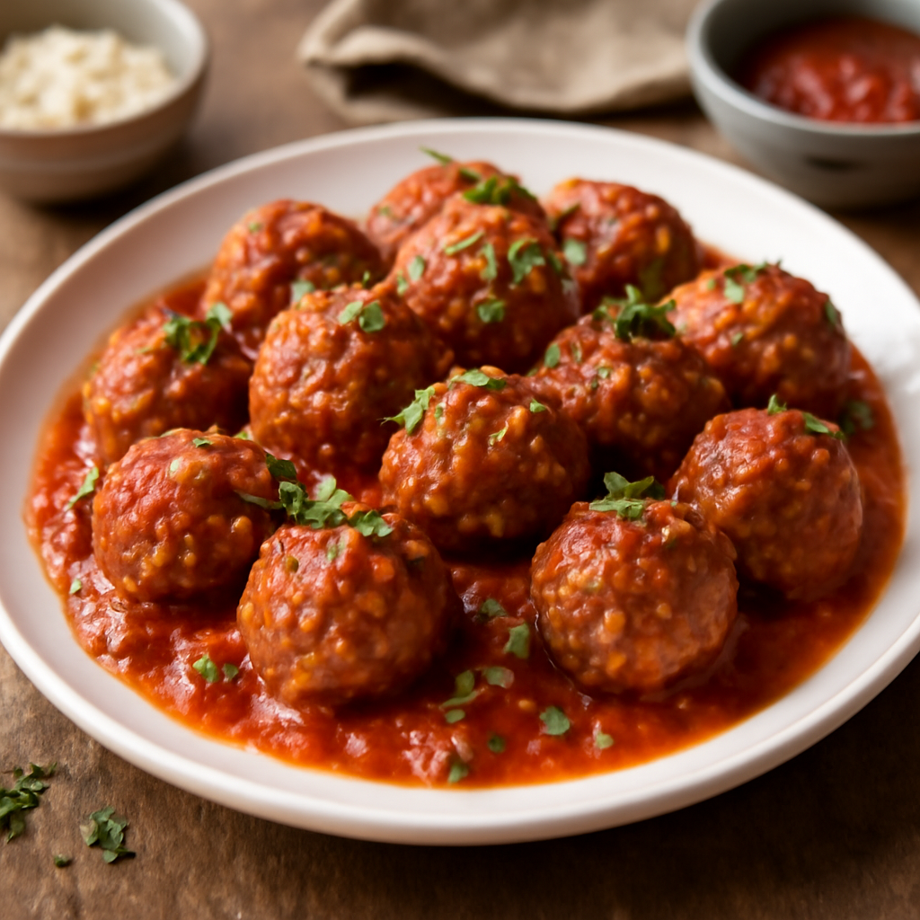 Polpettine di pancetta dolce al ragù