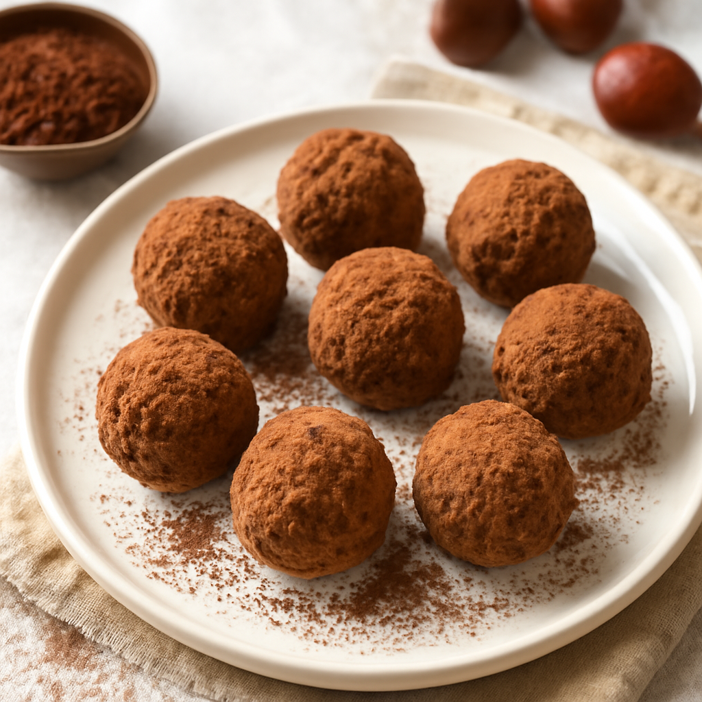 Dolcetti di castagne e cacao