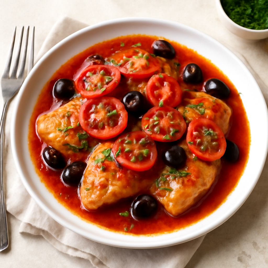 Pollo alla pizzaiola