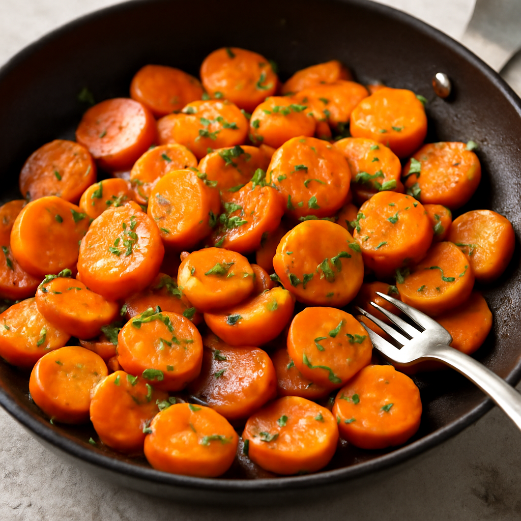 Carote saltate in padella