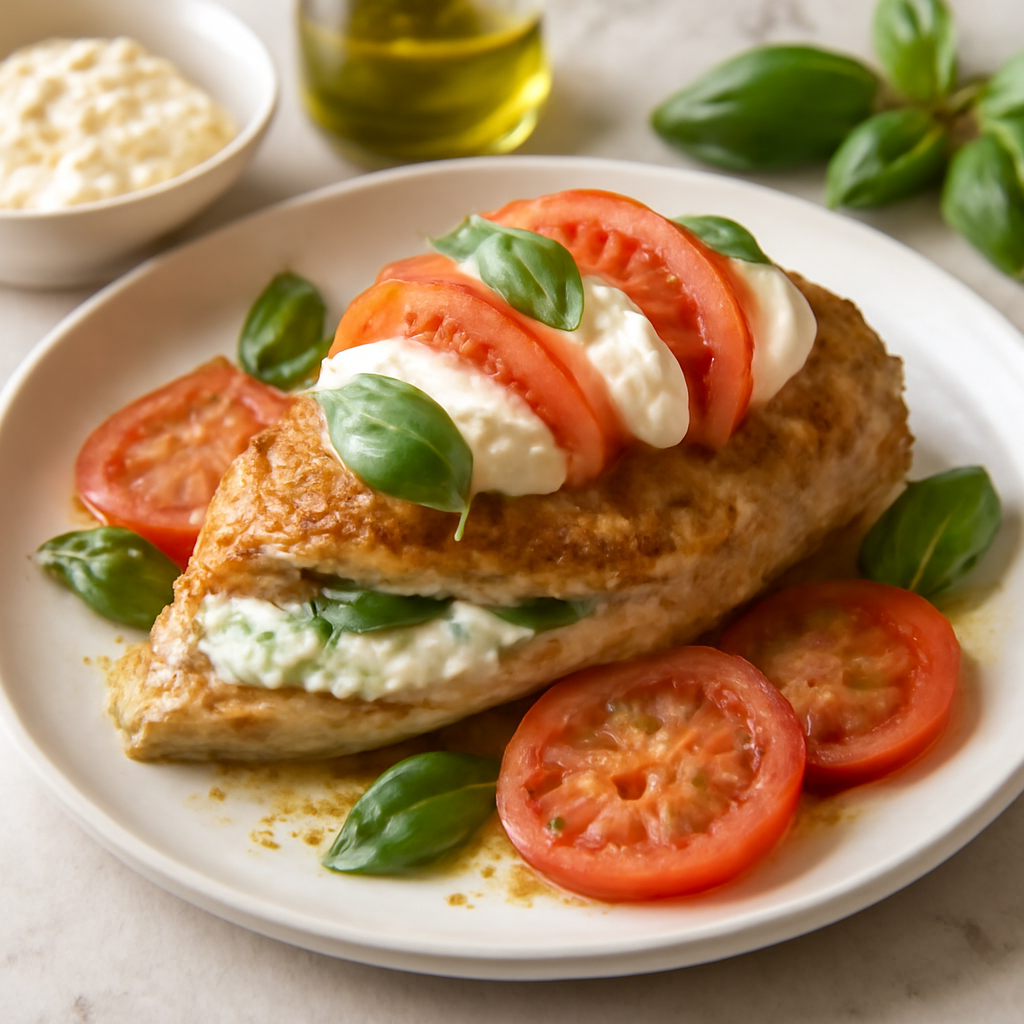 Pollo alla Caprese con Ricotta