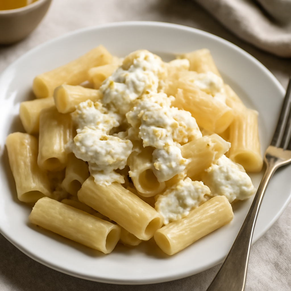 Pasta con ricotta