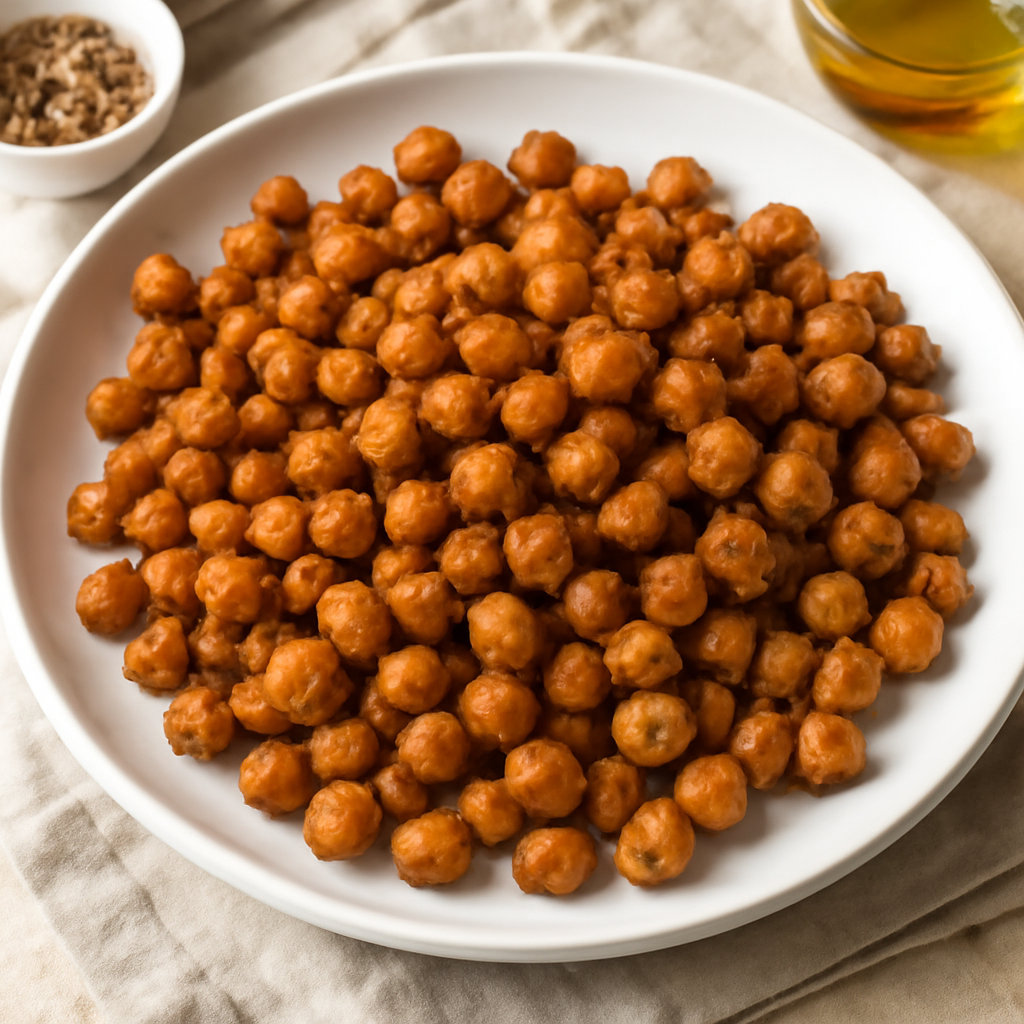 Ceci al forno croccanti