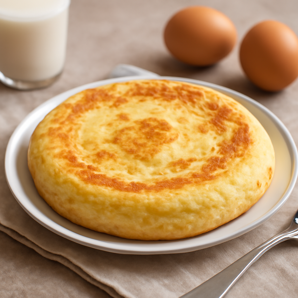 Frittata soffice al latte