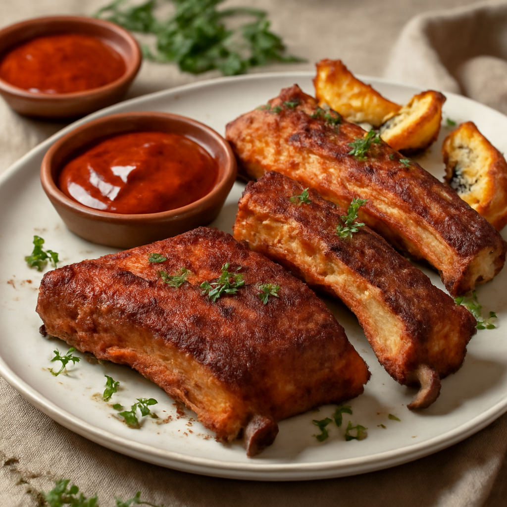 Costolette di maiale alla paprika