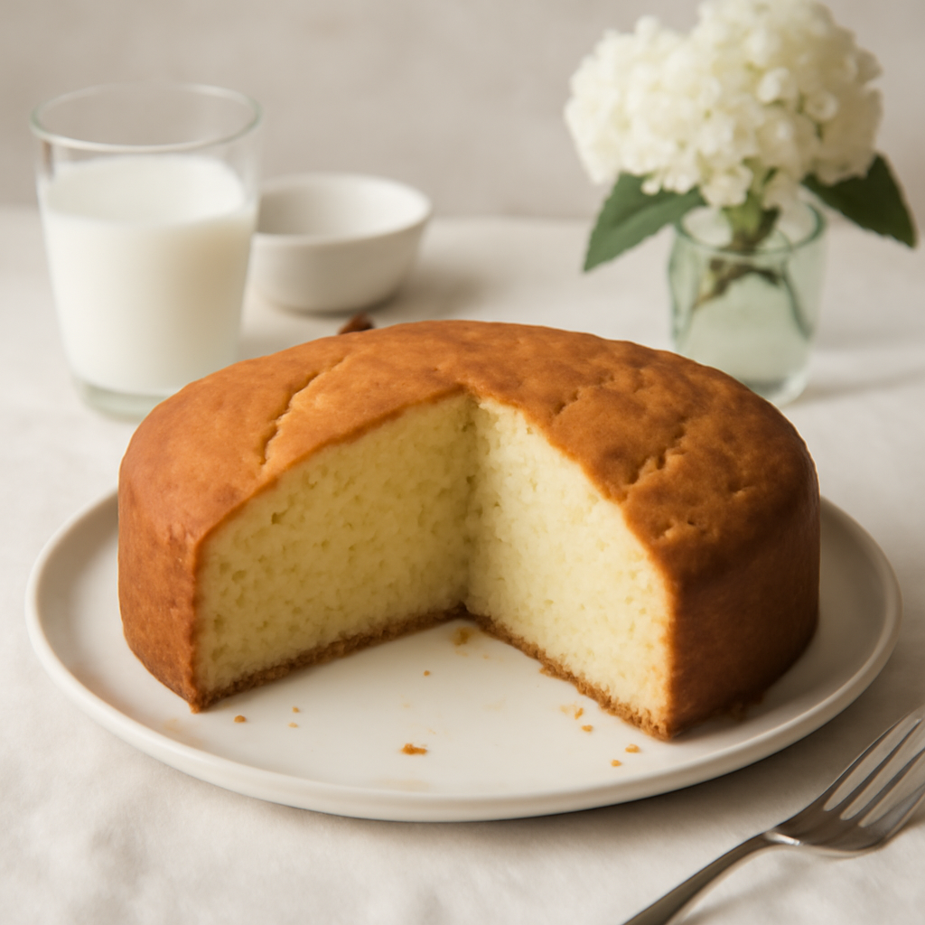 Torta soffice al kefir senza burro e olio