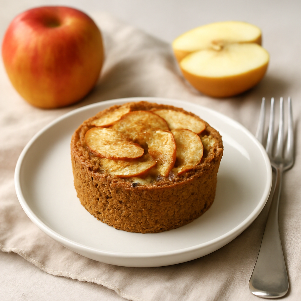 Torta di mele fit monoporzione