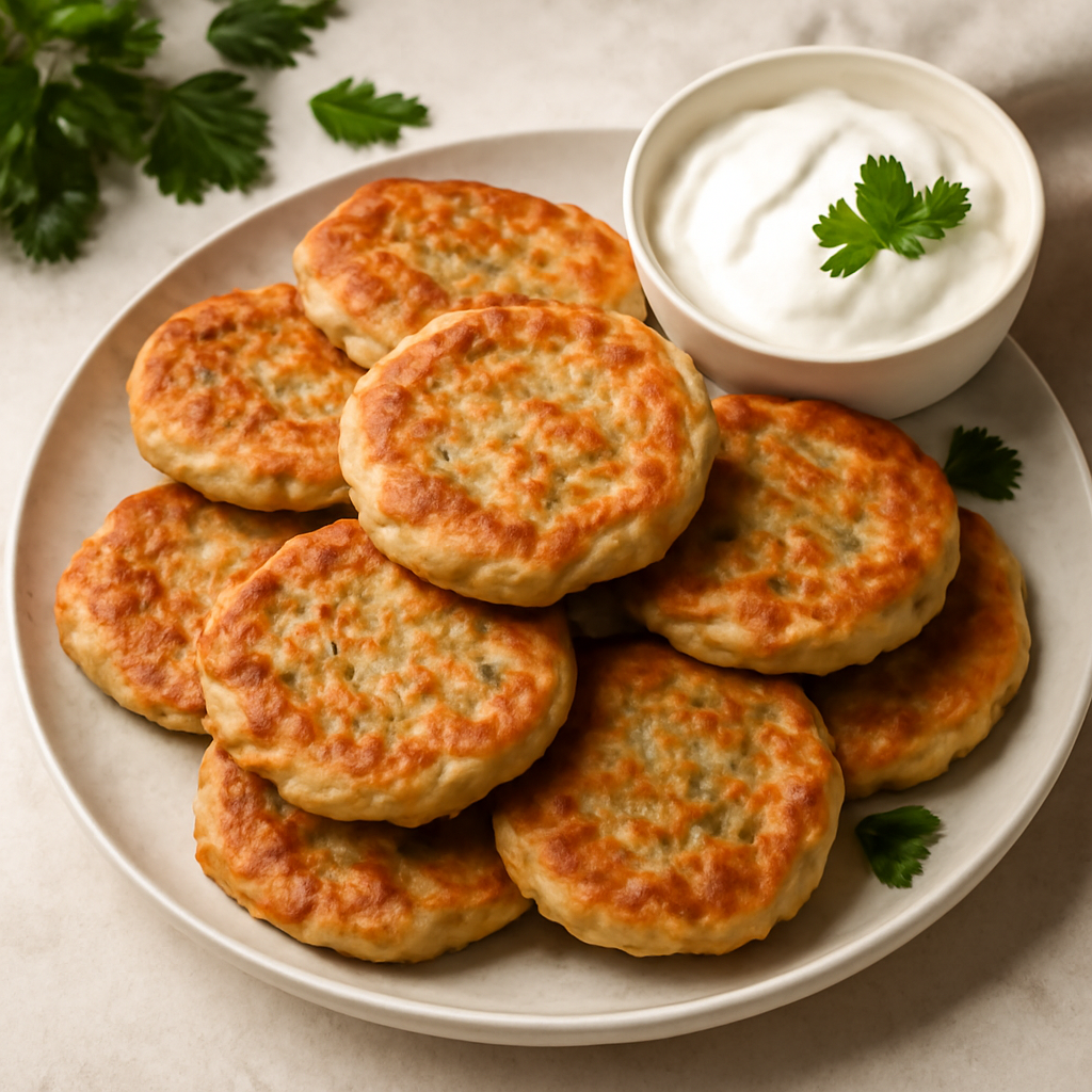 Frittelle salate al kefir