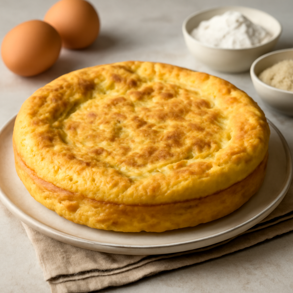 Foto di Frittata soffice con farine miste