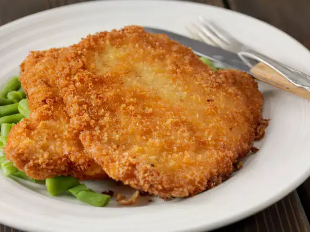 Cotoletta di vitello alla milanese (in padella)