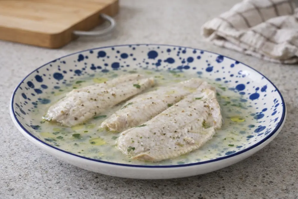 Filetto di platessa al limone